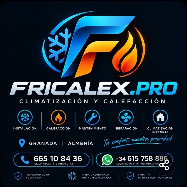 FRICALEX.PRO, climatización y calefacción en Granada y Almería